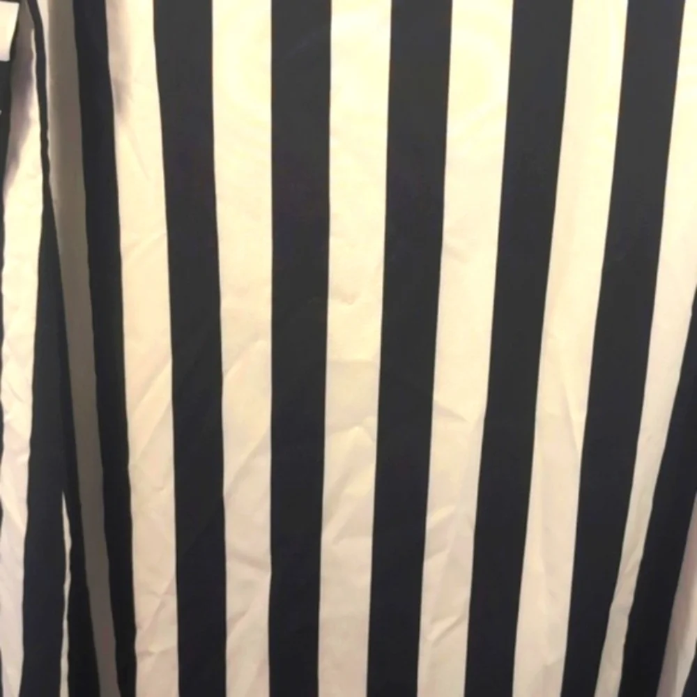 Simple black and white stripes Dress Size XL